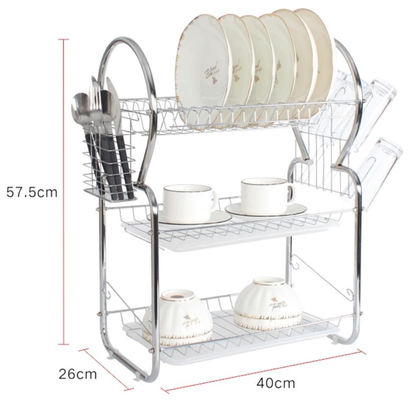 Hot Sale Metal dish drainer dish rack supplier