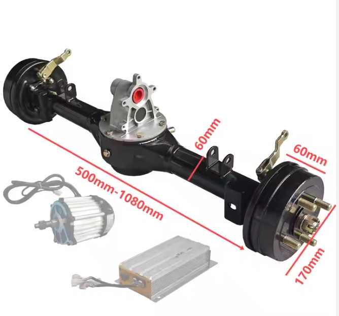 High quality electric rickshaw accessories rear axle differential for Bangladesh India rickshaw